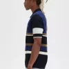 Argyle Panel Knitted Men’s Shirt Argyle Panel Knitted Men’s Shirt