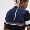 Argyle Panel Knitted Men’s Shirt Argyle Panel Knitted Men’s Shirt