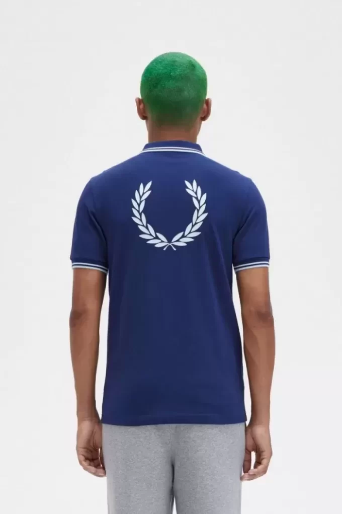 Back Graphic Men’s Polo Shirt Back Graphic Men’s Polo Shirt