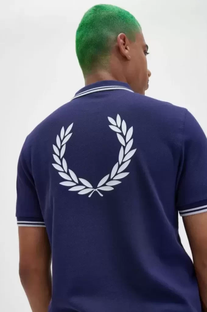 Back Graphic Men’s Polo Shirt Back Graphic Men’s Polo Shirt