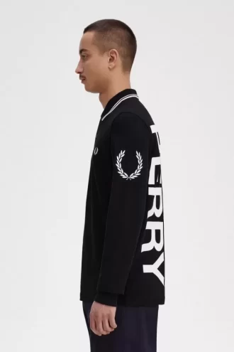 Bold Graphic Long Sleeve Men’s Shirt