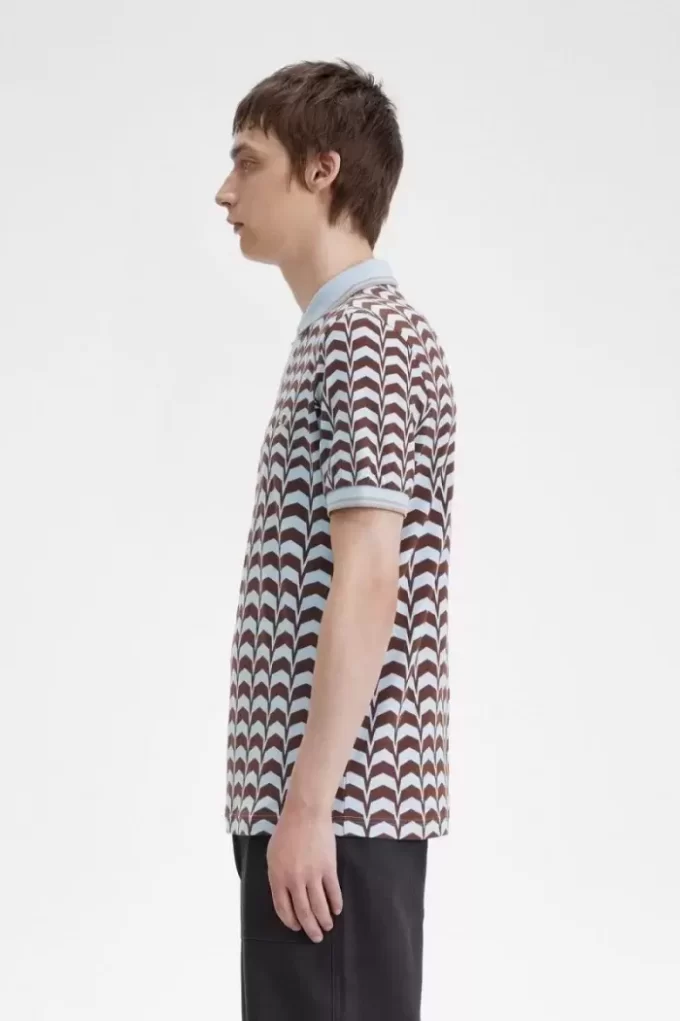 Bold Print Men’s Polo Shirt Bold Print Men’s Polo Shirt