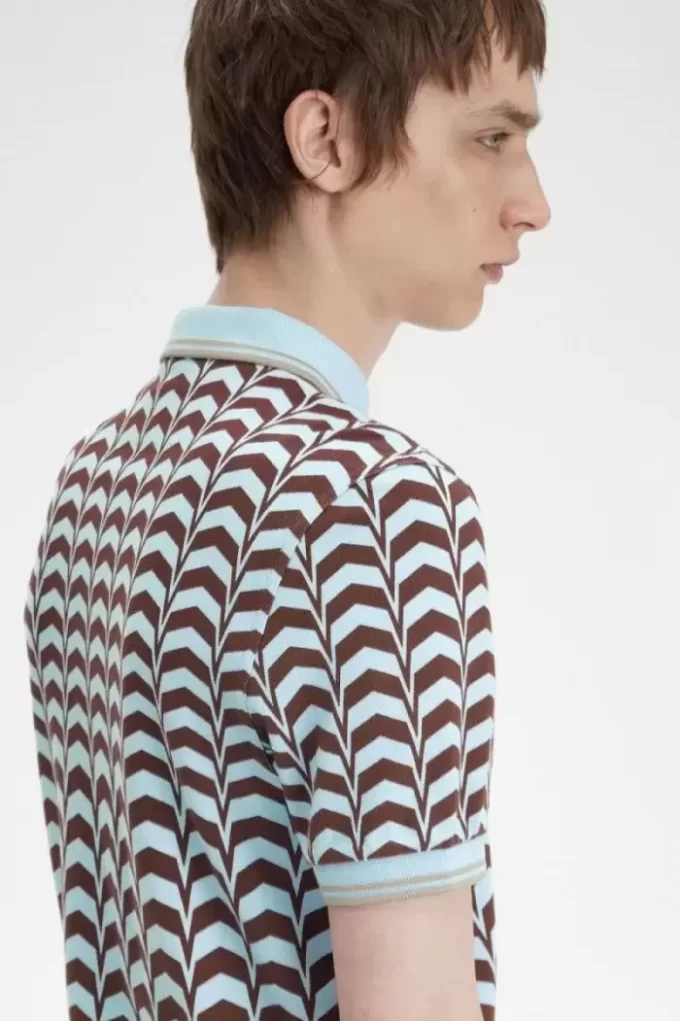 Bold Print Men’s Polo Shirt Bold Print Men’s Polo Shirt