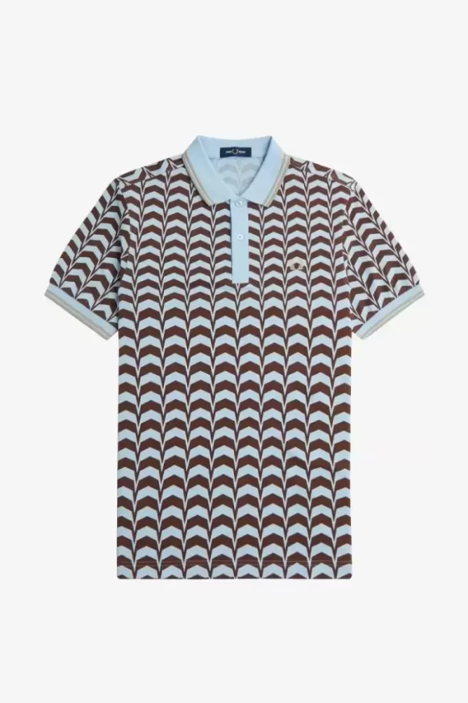Bold Print Men’s Polo Shirt Bold Print Men’s Polo Shirt