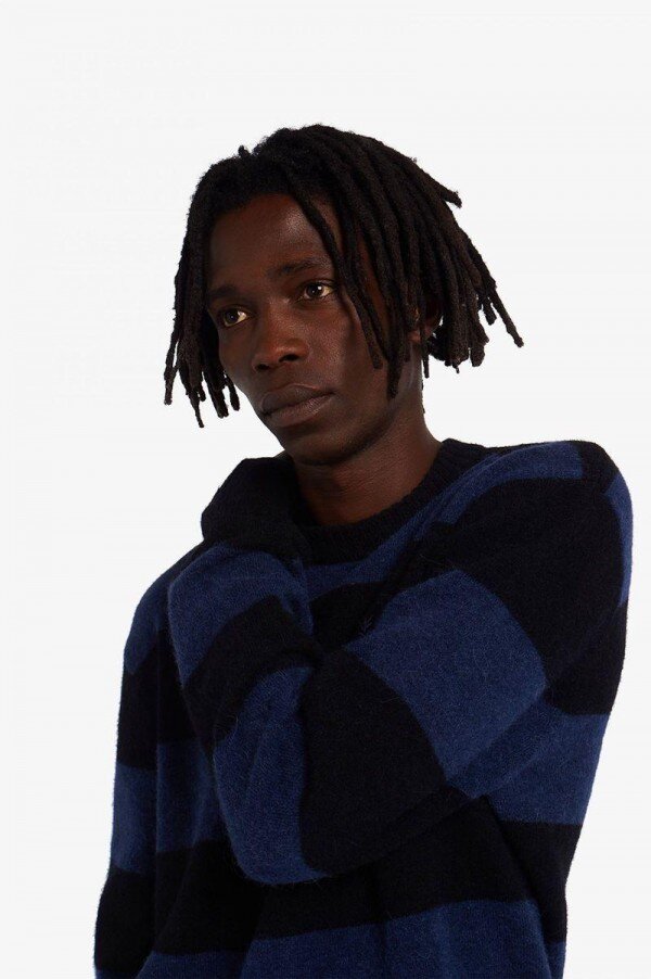 Bold Stripe Alpaca Blend Jumper Knitwear Bold Stripe Alpaca Blend Jumper Knitwear