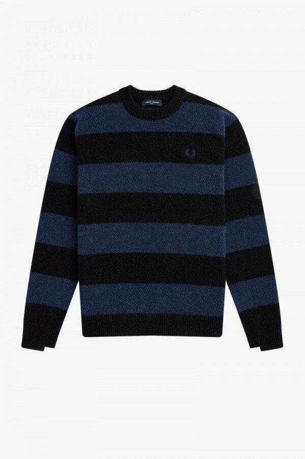 Bold Stripe Alpaca Blend Jumper Knitwear Bold Stripe Alpaca Blend Jumper Knitwear