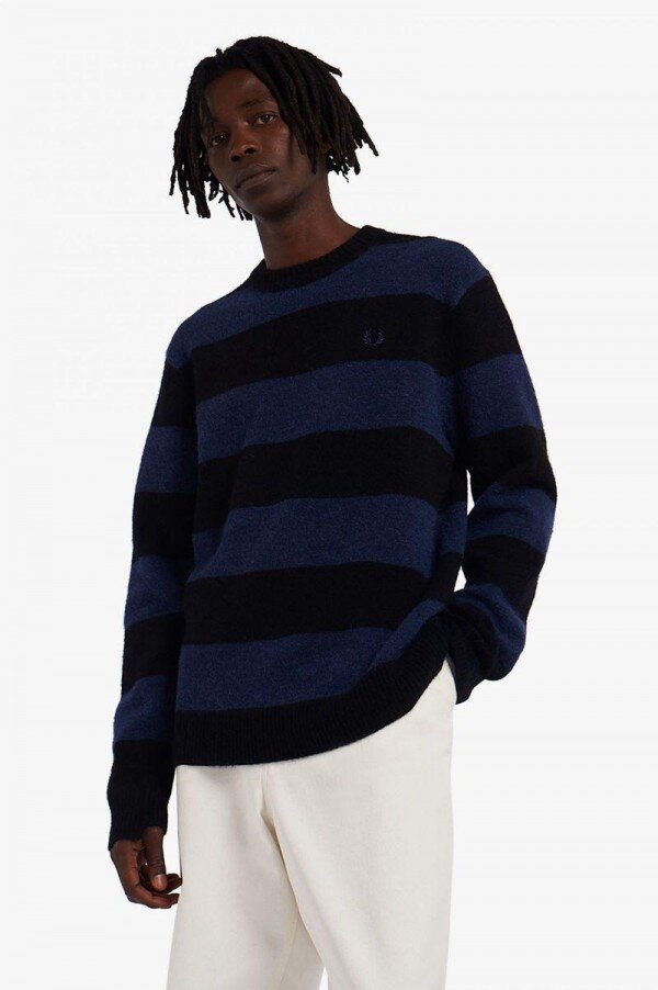 Bold Stripe Alpaca Blend Jumper Knitwear Bold Stripe Alpaca Blend Jumper Knitwear