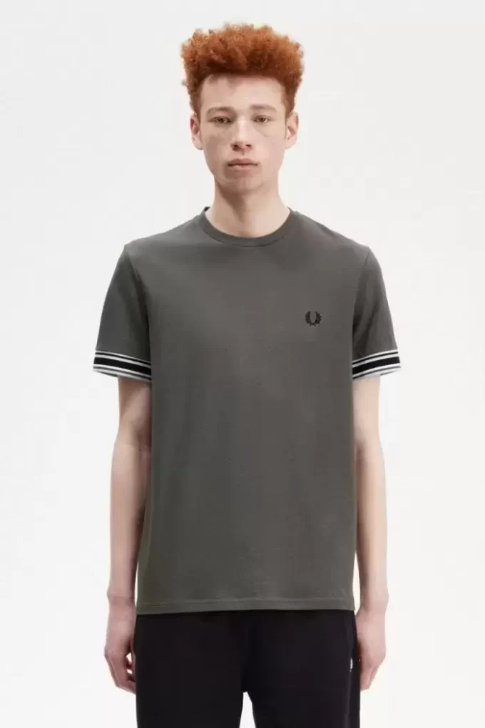 Bold Tipped Piqué Men’s T-Shirt