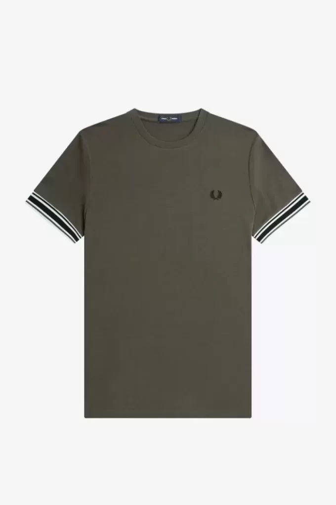 Bold Tipped Piqué Men’s T-Shirt