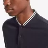 Bomber Collar Men’s Polo Shirt Bomber Collar Men’s Polo Shirt