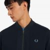 Bomber Neck Zip Through Shirts Bomber Neck Zip Through Shirts