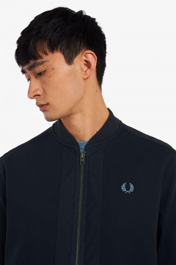 Bomber Neck Zip Through Shirts Bomber Neck Zip Through Shirts