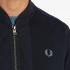 Bomber Neck Zip Through Shirts Bomber Neck Zip Through Shirts