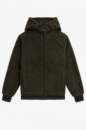 Borg Fleece Bomber Jackets