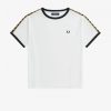 Boxy Taped Ringer T Shirts