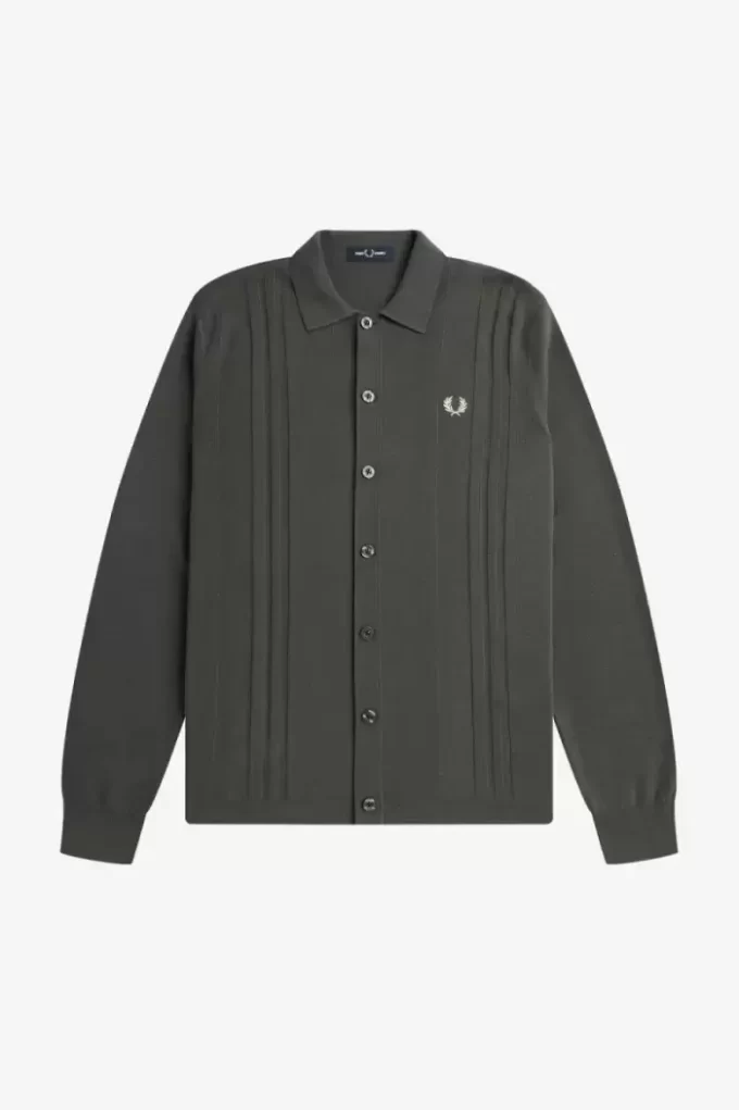 Button Through Knitted Men’s Shirt Button Through Knitted Men’s Shirt