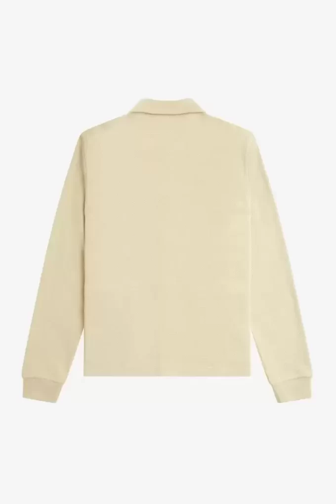 Button Through Long Sleeve Men’s Polo Shirt Button Through Long Sleeve Men’s Polo Shirt