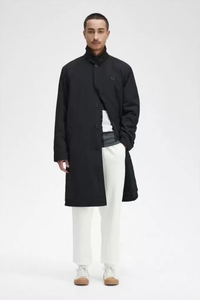 Button Through Mac Men’s Parka Button Through Mac Men’s Parka