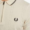 Cable Detail Zip-Neck Knitted Shirts Cable Detail Zip-Neck Knitted Shirts
