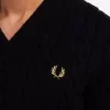 Cable Knit V Neck Men’s Jumper Cable Knit V Neck Men’s Jumper