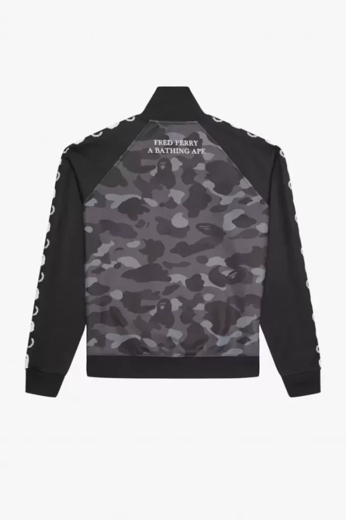 Camouflage Panel Men’s Track Jackets Camouflage Panel Men’s Track Jackets