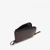 Chain Detail Leather Zip Around Bags Chain Detail Leather Zip Around Bags