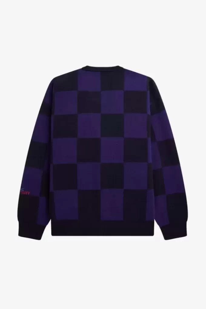 Chequerboard Men’s Cardigan Chequerboard Men’s Cardigan