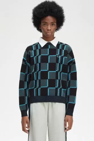 Chequerboard Women’s Jumper