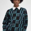 Chequerboard Women’s Jumper Chequerboard Women’s Jumper