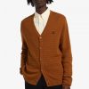 Chevron Textured Cardigan Knitwear Chevron Textured Cardigan Knitwear
