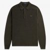 Chevron Textured Knitted Shirts Chevron Textured Knitted Shirts