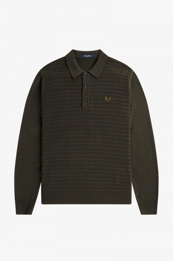 Chevron Textured Knitted Shirts Chevron Textured Knitted Shirts