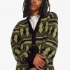 Chunky Jacquard Cardigan Knitwear Chunky Jacquard Cardigan Knitwear