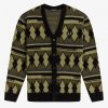 Chunky Jacquard Cardigan Knitwear Chunky Jacquard Cardigan Knitwear