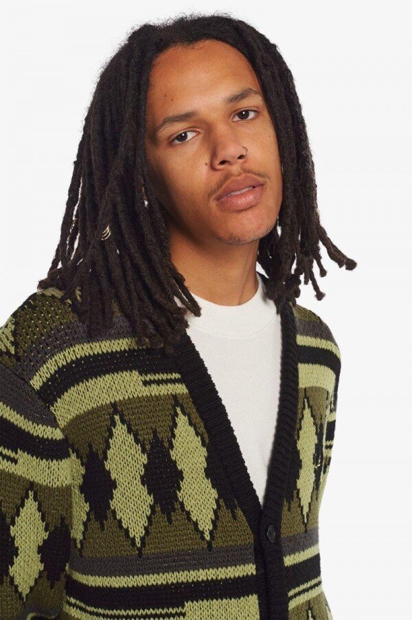 Chunky Jacquard Cardigan Knitwear Chunky Jacquard Cardigan Knitwear