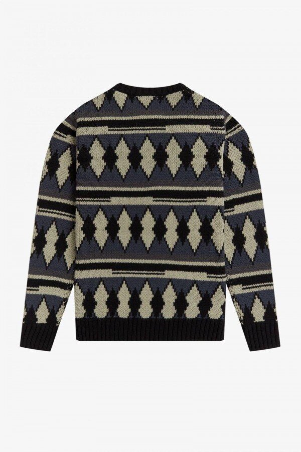 Chunky Jacquard Jumper Knitwear Chunky Jacquard Jumper Knitwear