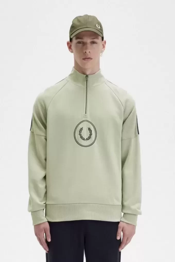 Circle Branding Half-Zip Men’s Sweatshirts Circle Branding Half-Zip Men’s Sweatshirts