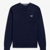 Classic V Neck Jumper Knitwear Classic V Neck Jumper Knitwear