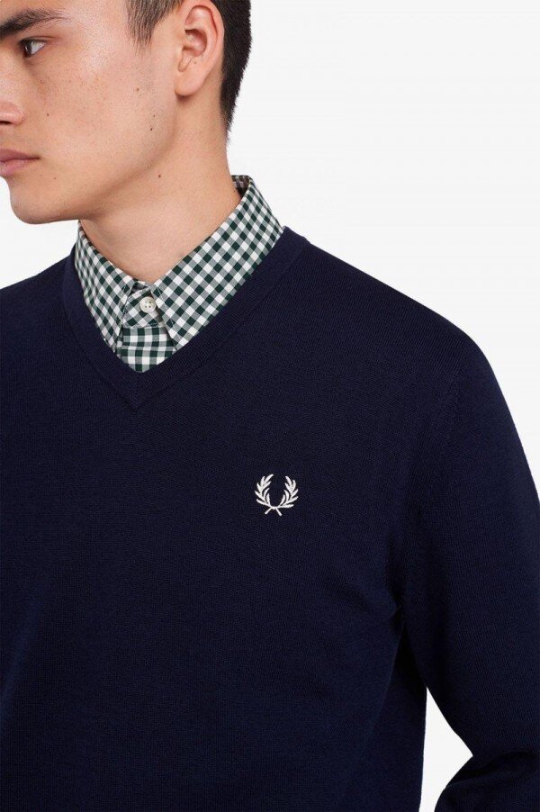 Classic V Neck Jumper Knitwear Classic V Neck Jumper Knitwear