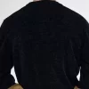 Colour Block Chenille Men’s Cardigan Colour Block Chenille Men’s Cardigan