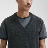 Colour Block Chenille Men’s Tanks Colour Block Chenille Men’s Tanks