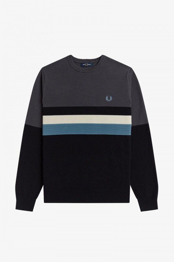 Colour Block Crew Jumper Knitwear Colour Block Crew Jumper Knitwear