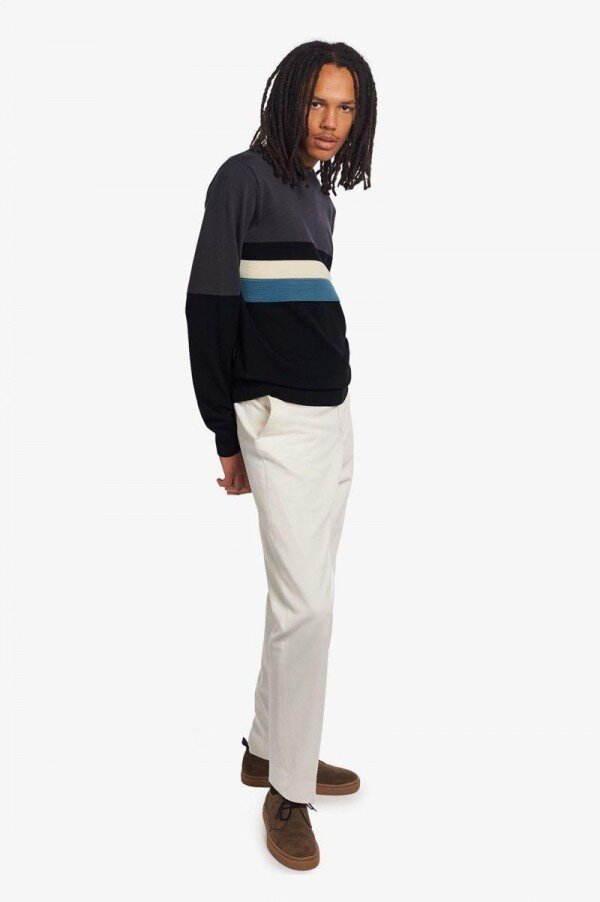Colour Block Crew Jumper Knitwear Colour Block Crew Jumper Knitwear