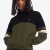 Colour Block Half-Zip Jumper Knitwear Colour Block Half-Zip Jumper Knitwear