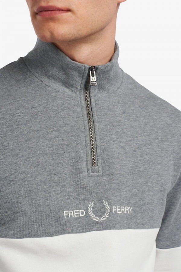 Colour Block Half Zip Sweatshirts Colour Block Half Zip Sweatshirts
