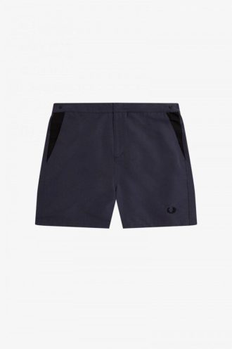 Contrast Panel Swim Shorts