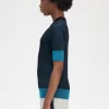 Contrast Rib Short Sleeve Women’s Jumper Contrast Rib Short Sleeve Women’s Jumper