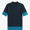 Contrast Rib Short Sleeve Women’s Jumper Contrast Rib Short Sleeve Women’s Jumper