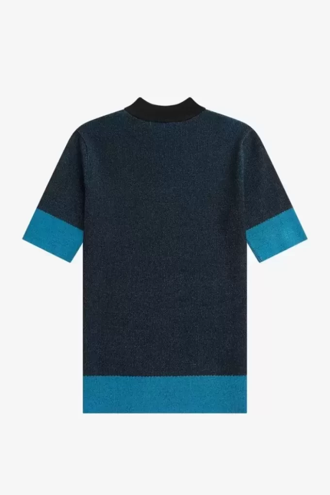 Contrast Rib Short Sleeve Women’s Jumper Contrast Rib Short Sleeve Women’s Jumper