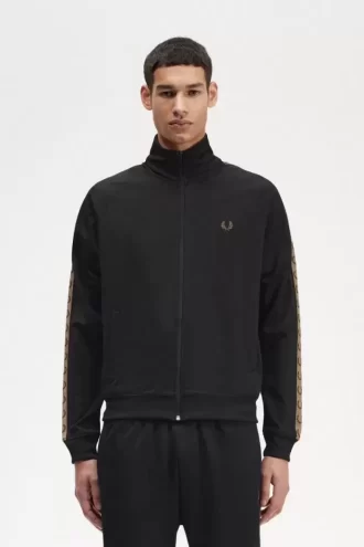 Contrast Tape Men’s Track Jackets